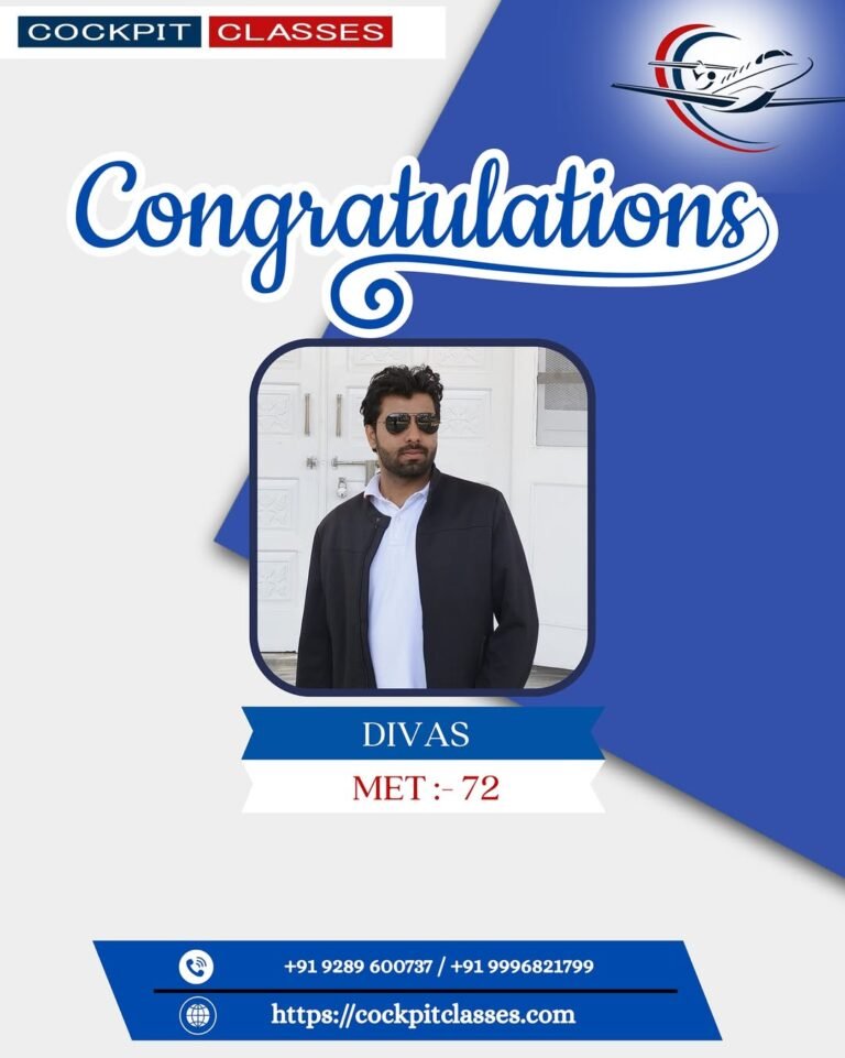A proud moment for Cockpit Classes as our students achieve 100% success in Meteorology, Technica (2)